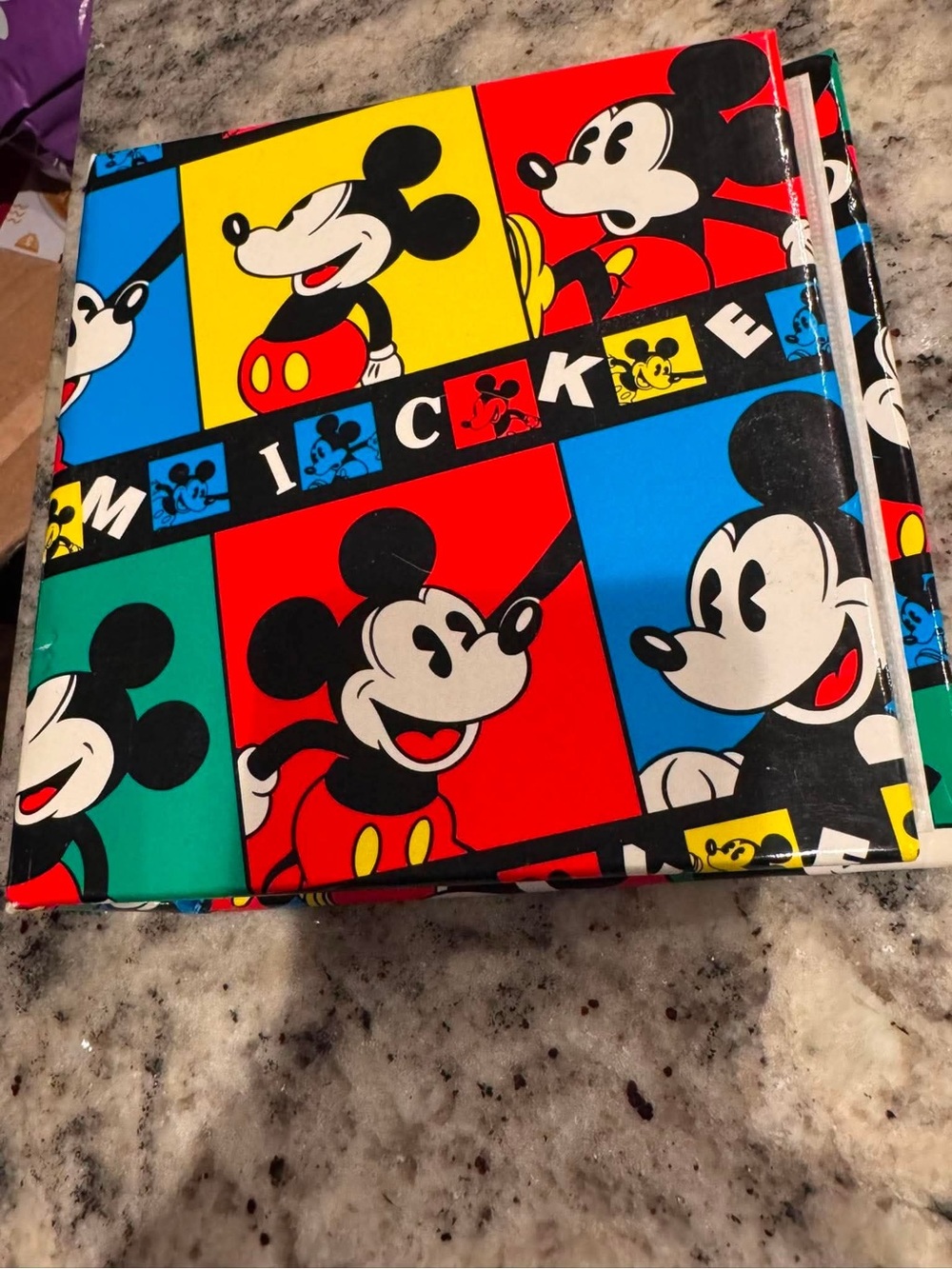 Mickey Mouse photo album book Multicolor
